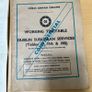 Railway Working Timetable Supplement CIE Dublin Suburban Svcs 1974 + 1977 +Notes Image 3