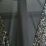 UNSIGNED black sequins and sheer bodycon Sz 8 Image 6