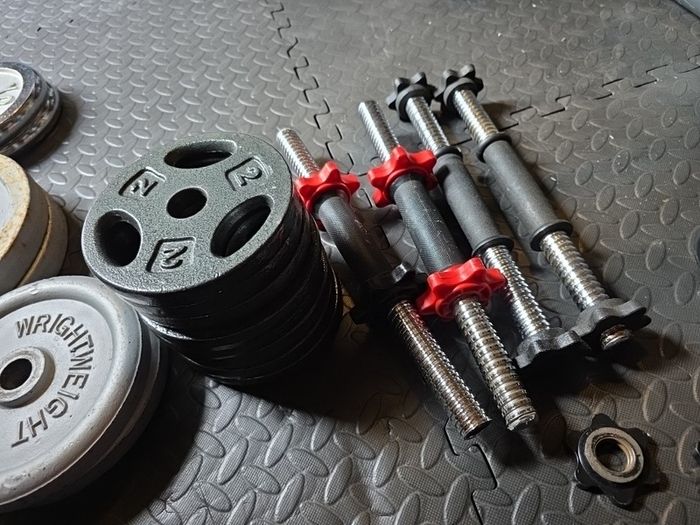 Dumbbells Cast Iron Weight Plates