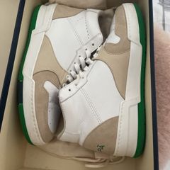 Zespa high top trainers with green detail 38.5uk