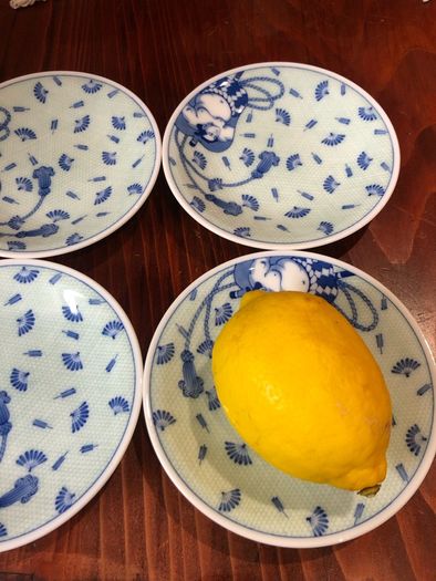Vintage 4 Japanese small plates