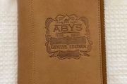 Abys genuine leather travel wallet - brand new