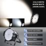 Stage Lights 54 2W LED Par Light Warm/Cold White RA>90 Supports DMX512 and Master-Slave Super Bright Strobe Light for Theater, Photography, Party, Show, Church Event, Wedding (FREE SHIPPINGS) Image 6