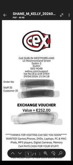cex voucher