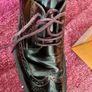 Tods lace up burgundy leather shoe Image 2