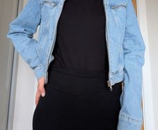 Denim jacket and Corduroy long jacket