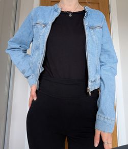 Denim jacket and Corduroy long jacket