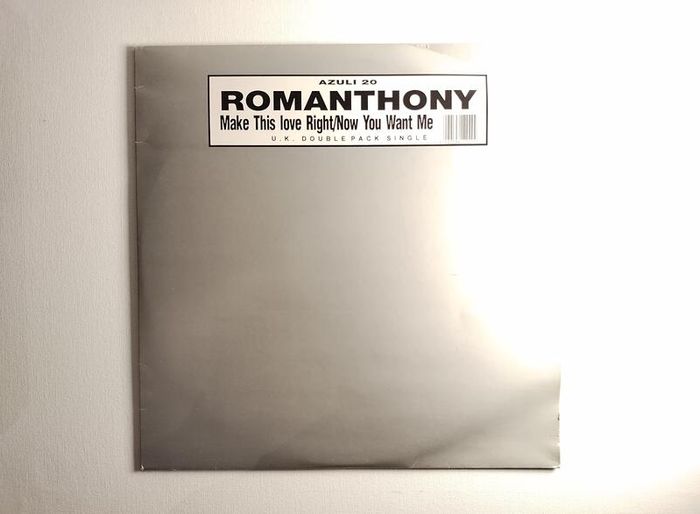 Near MINT Copy! BALL and CHAIN! AKA Pure CORK! Romanthony - Make This Love Right - Azuli Records - DEEP House BANGER! (A Parte Ante MIX)!