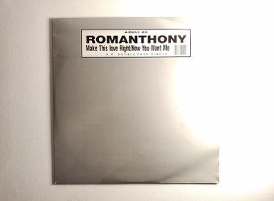 Near MINT Copy! BALL and CHAIN! AKA Pure CORK! Romanthony - Make This Love Right - Azuli Records - DEEP House BANGER! (A Parte Ante MIX)!
