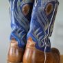 Full Leather Cowboy Boots Eu size 44.5 / UK size 9.5 Image 2