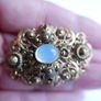 Antique Victorian Brooch with  Cabochon Stone Image 10
