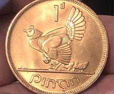Irish chickless penny