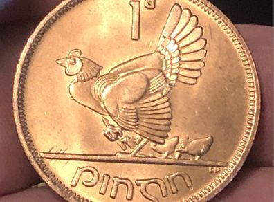 Irish chickless penny