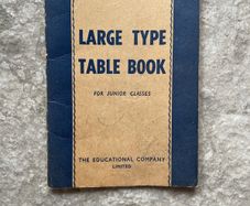 Vintage School Book