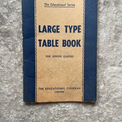 Vintage School Book