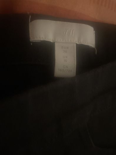 skinny jeans women black size 10'H and M
