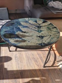 Round Glass Table