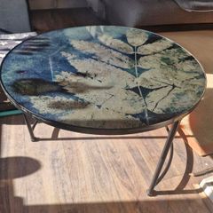 Round Glass Table