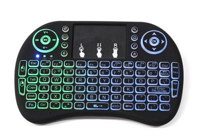 PREMIUM Wireless Mini Keyboard TouchPad Remote Control Airmouse for Android TV / Kodi XBMC Backlit (With Back Light)