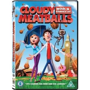 Cloudy with a chance of meatballs DVD. Free Postage!