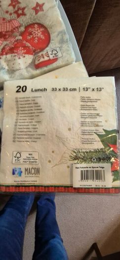napkins Christmas Napkins