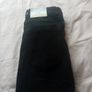 ladies black jeans stradivarius mom slim fit size 38 tall bnwt Image 4