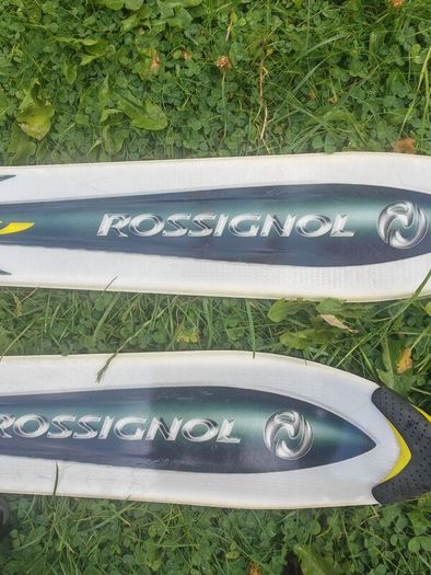 Skis and poles