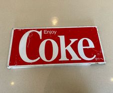 Coca Cola Metal Sign American Market
