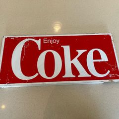 Coca Cola Metal Sign American Market