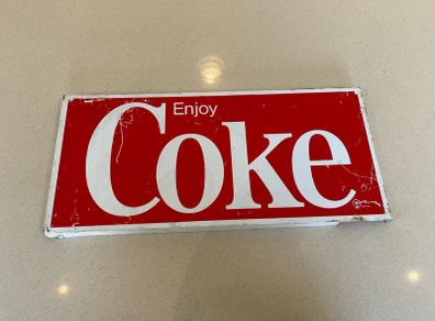 Coca Cola Metal Sign American Market