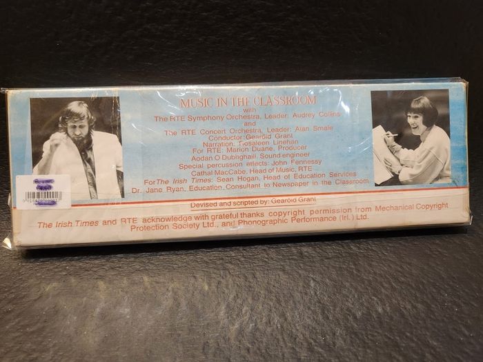 Irish Music Education Cassette Tapes 'Music In the Classroom'' RARE