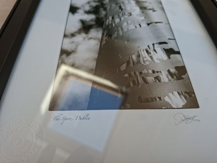 Patrick Donald "The Spire" Dublin Framed photo