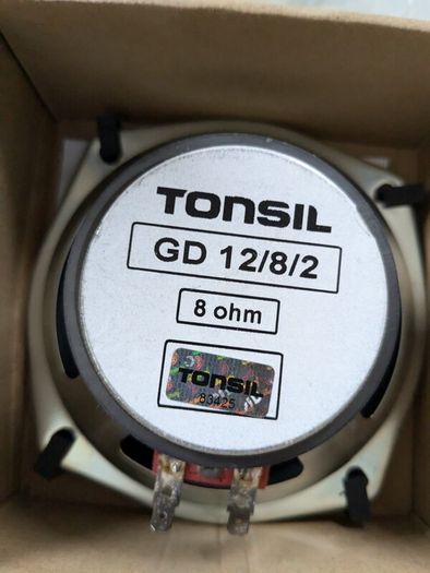 8 OHM tonsil speakers 12/8/2