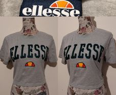 Ellesse Grey Crop Top