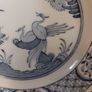 Fabulous Antique Blue and White 9 Inch Breakfast Plate By Furnivals Limited, in the Popular "Old Chelsea" Pattern Circa 1915+ Image 3
