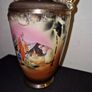 1940's hand painted vase Image 2