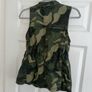 New Designer Abercrombie & Fitch Camouflage Vest Army Sleeveless Jacket - Size small Image 3