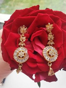 Stunning crystal earrings