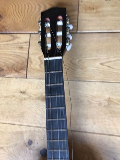 Hand -Crafted Guitar + 2 Guitar Books + Tin Whistle sheets