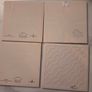 "Set of 4 Dutch Delft Blue Museum Ceramic Art tiles Image 2