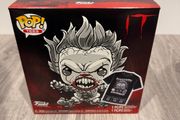 Funko IT Pennywise with Teeth Black and White FYE exclusive Tee 473 Vaulted