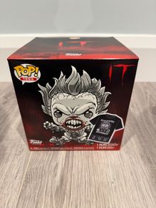 Funko IT Pennywise with Teeth Black and White FYE exclusive Tee 473 Vaulted