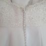 Wedding dress Pronovias white satin size 8-10 Image 3