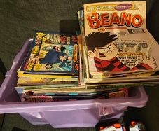 Box of Beano comics