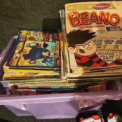 Box of Beano comics