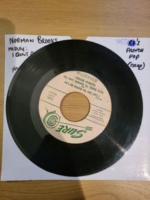 Norman Brooks Just A Dream Away 7 inch Vinyl Single Sure 1030