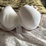White t shirt bra Image 3