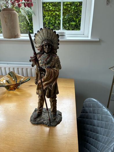 Job Lot of Native American Statues.