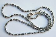 Vintage Sterling Silver 925 Bead Chain length 17" - 5,6g