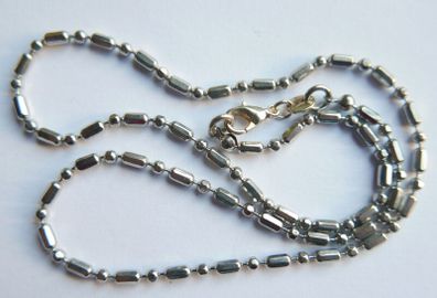 Vintage Sterling Silver 925 Bead Chain length 17" - 5,6g
